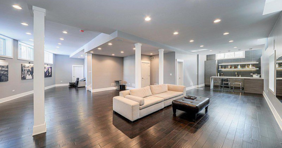 Modern Luxury Basement Remodel — Basement Remodel in Symmes Township, OH