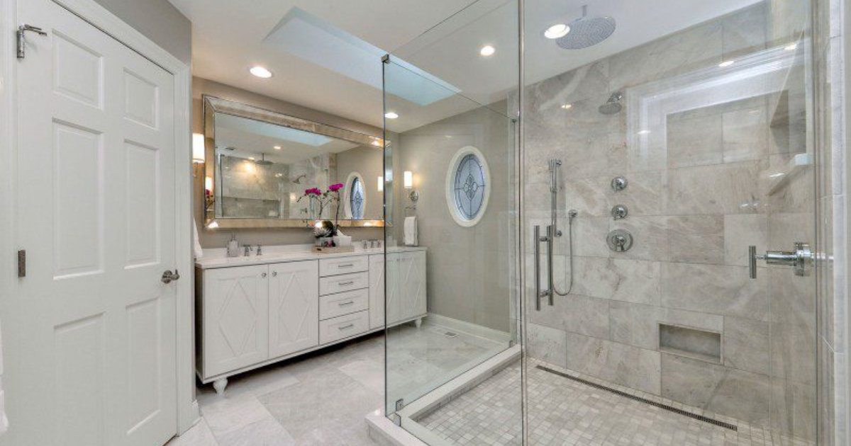 Glam + Elegance Master Bath Remodel — Master Bathroom Remodel in Walnut Hills, OH