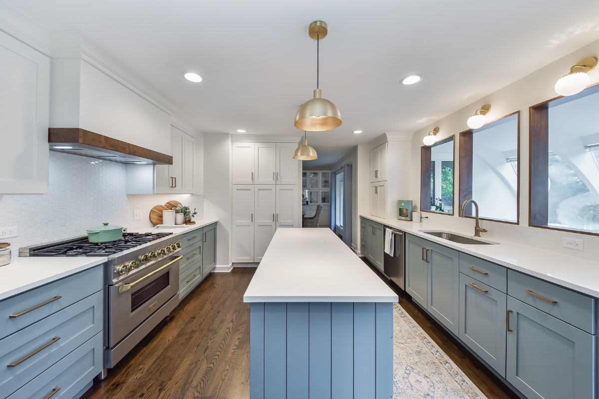 Blue Serenity Kitchen Remodel Photos — Kitchen Remodel in Oakley, OH