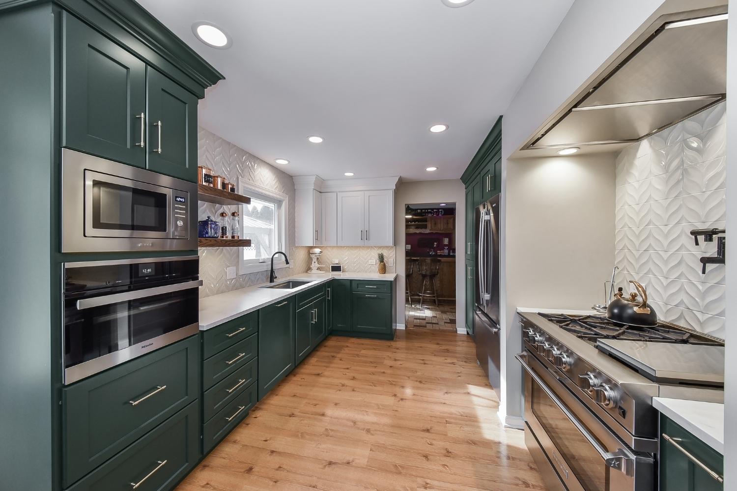 Forest Retreat Galley Kitchen Remodel — Kitchen Remodel in Milford, OH