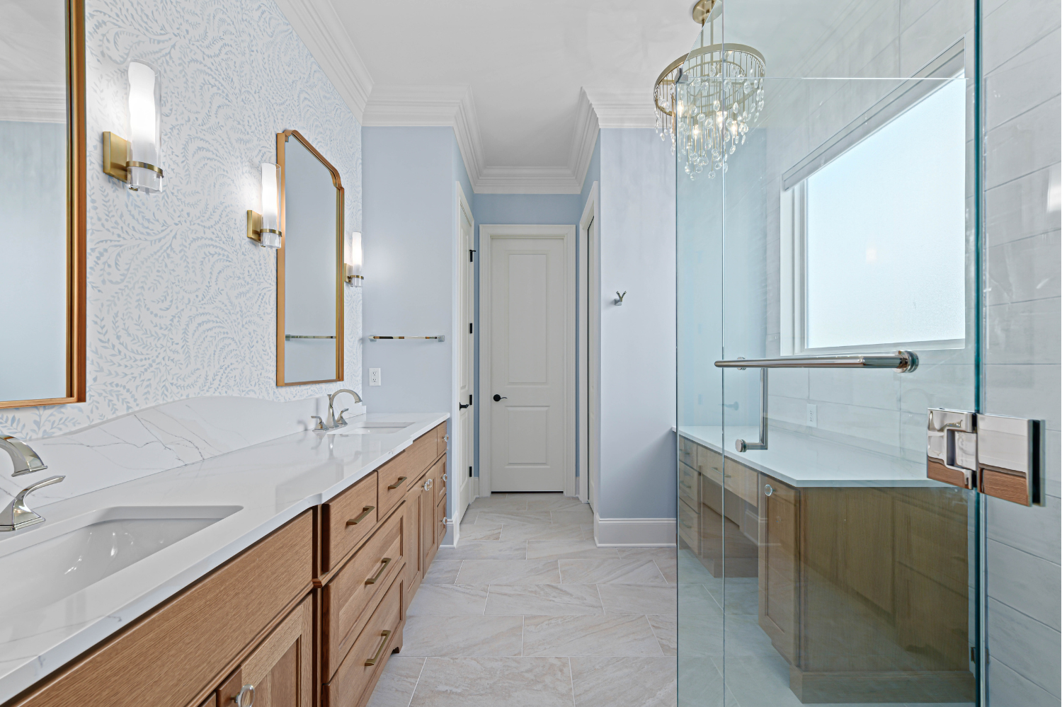Elegant with a Twist Master Bath Remodel — Master Bathroom Remodel in Mariemont, OH