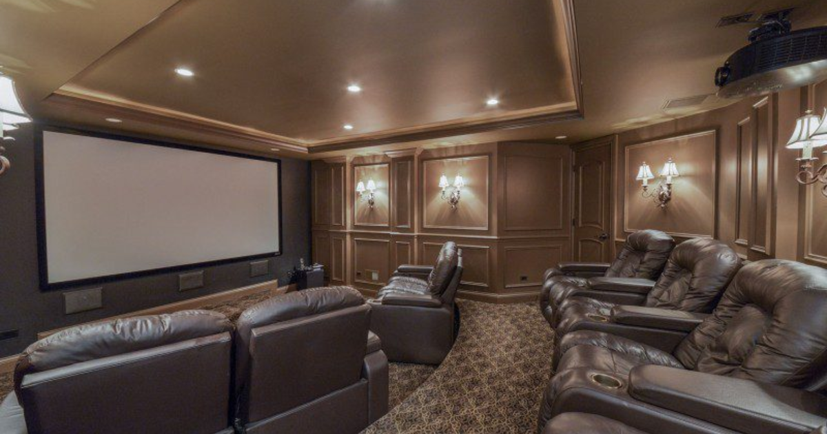 Treasured Theater Basement Remodel — Basement Remodel in Liberty Township, OH