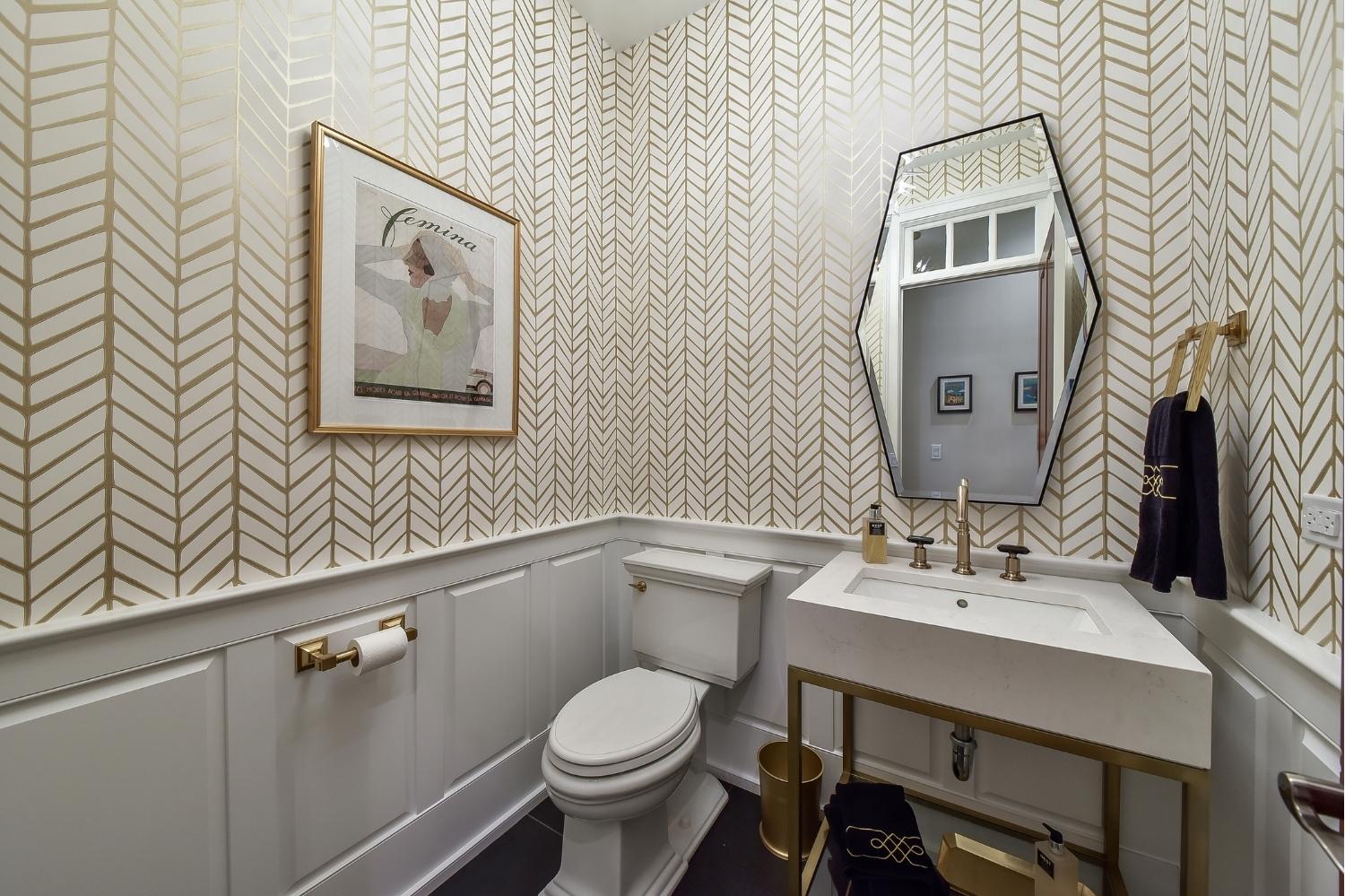 The Love of Brass Hall Bath Remodel — Guest Bath Remodel in Kenwood, OH