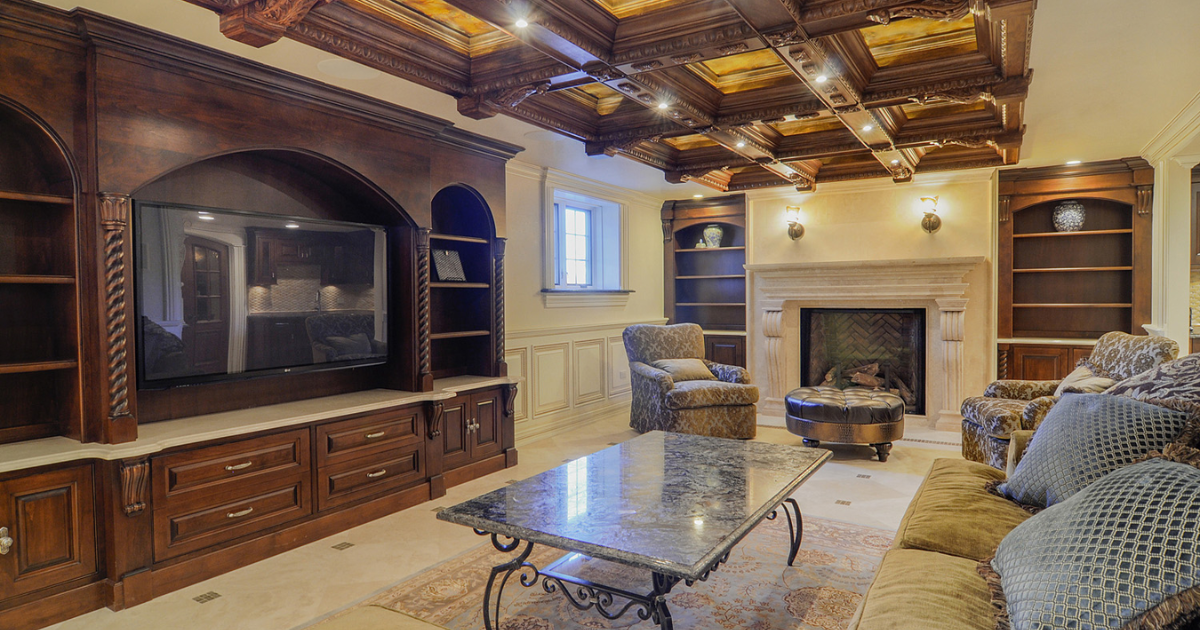 Detailed Beauty Basement Remodel — Basement Remodel in Kenwood, OH