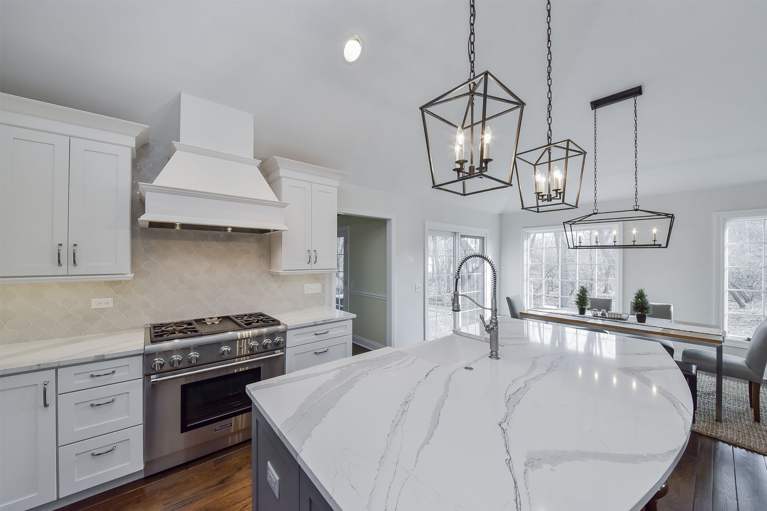 Refreshingly White Kitchen Remodel — Kitchen Remodel in Newport, KY