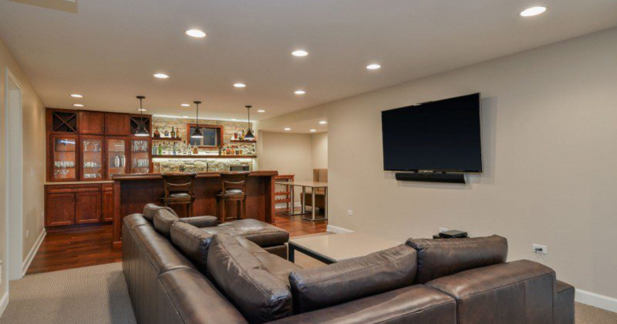 Industrial Basement Remodel — Basement Remodel in Amberley Village, OH