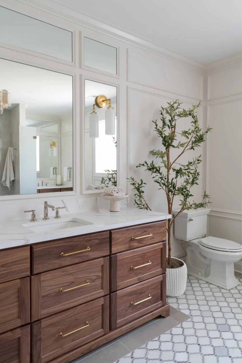 Traditional Elegance Bathroom Remodel — Bathroom Remodel in Mason, OH