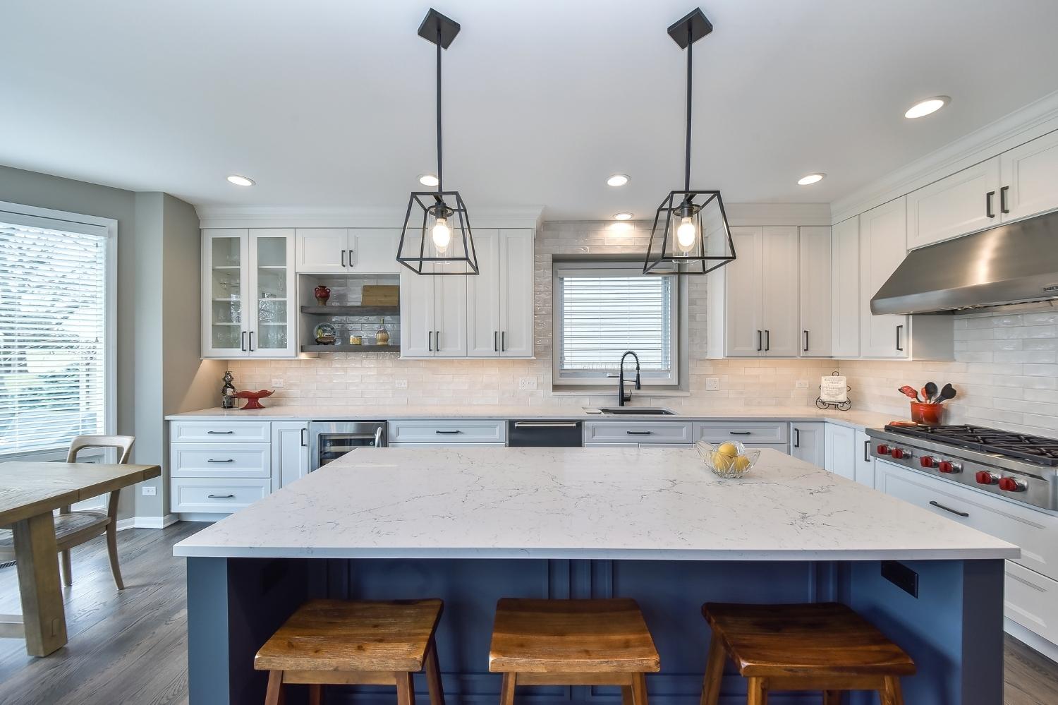 Cool Contrast Kitchen Remodel — photo 2