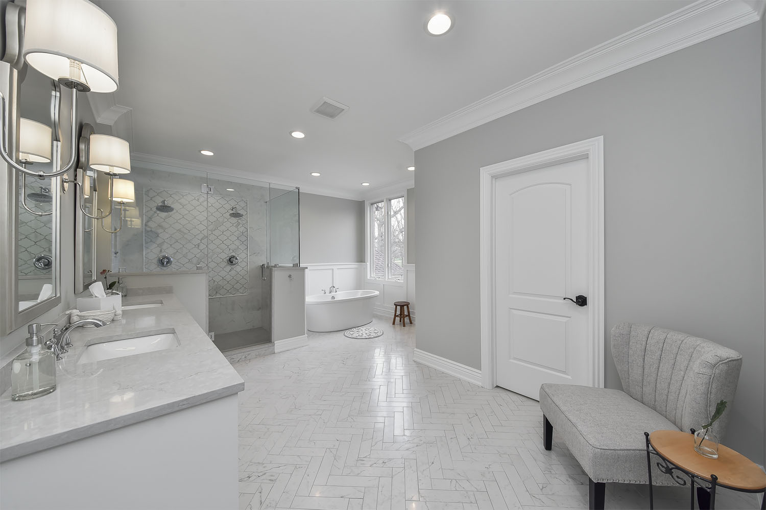 Classically Charming Master Bath Remodel — photo 2