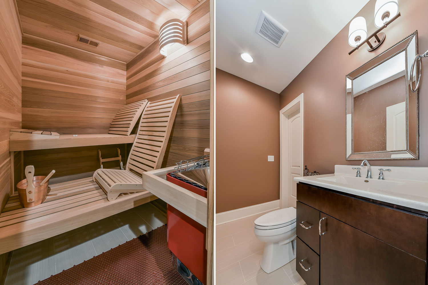 Specialty Sauna Basement Remodel — photo 7