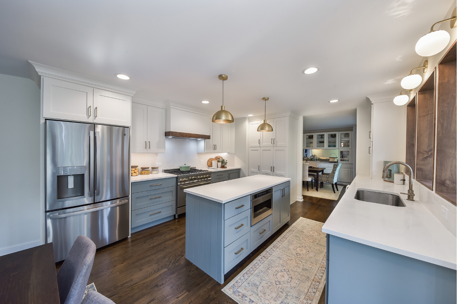 Blue Serenity Kitchen Remodel Photos — photo 2