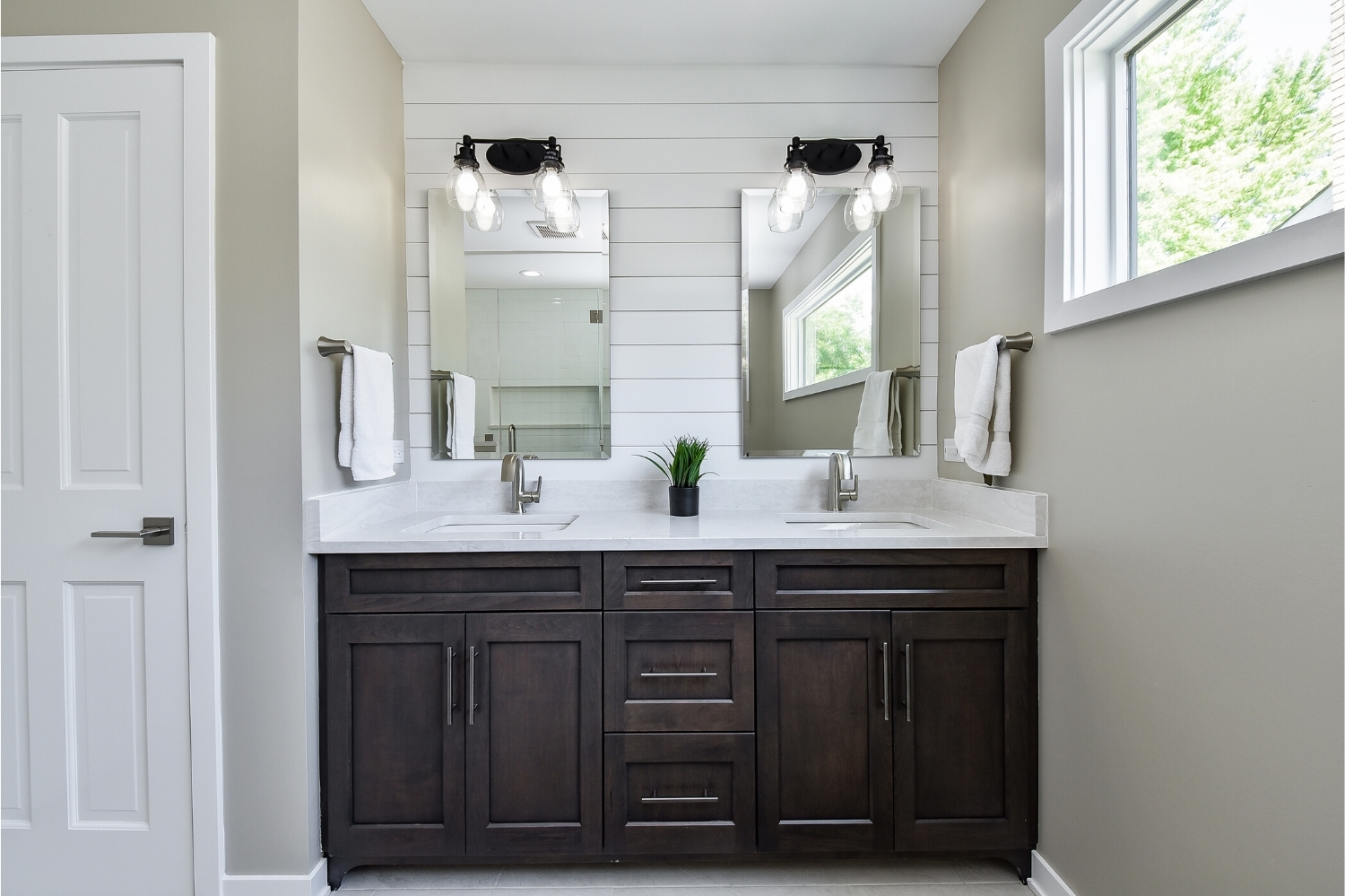 Calming Tones Master Bath Remodel — photo 2