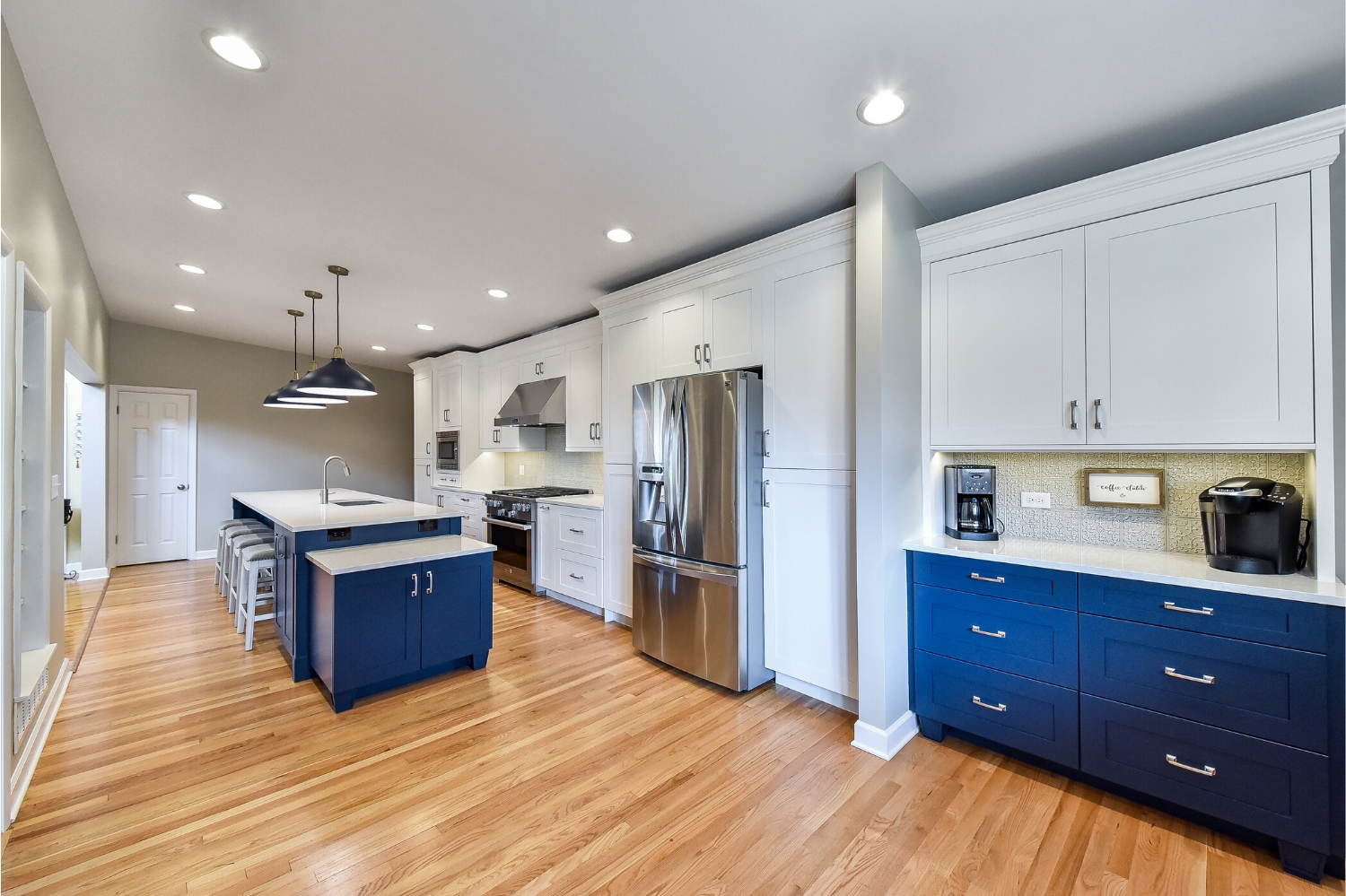Blue Fashioned Kitchen Remodel — photo 3