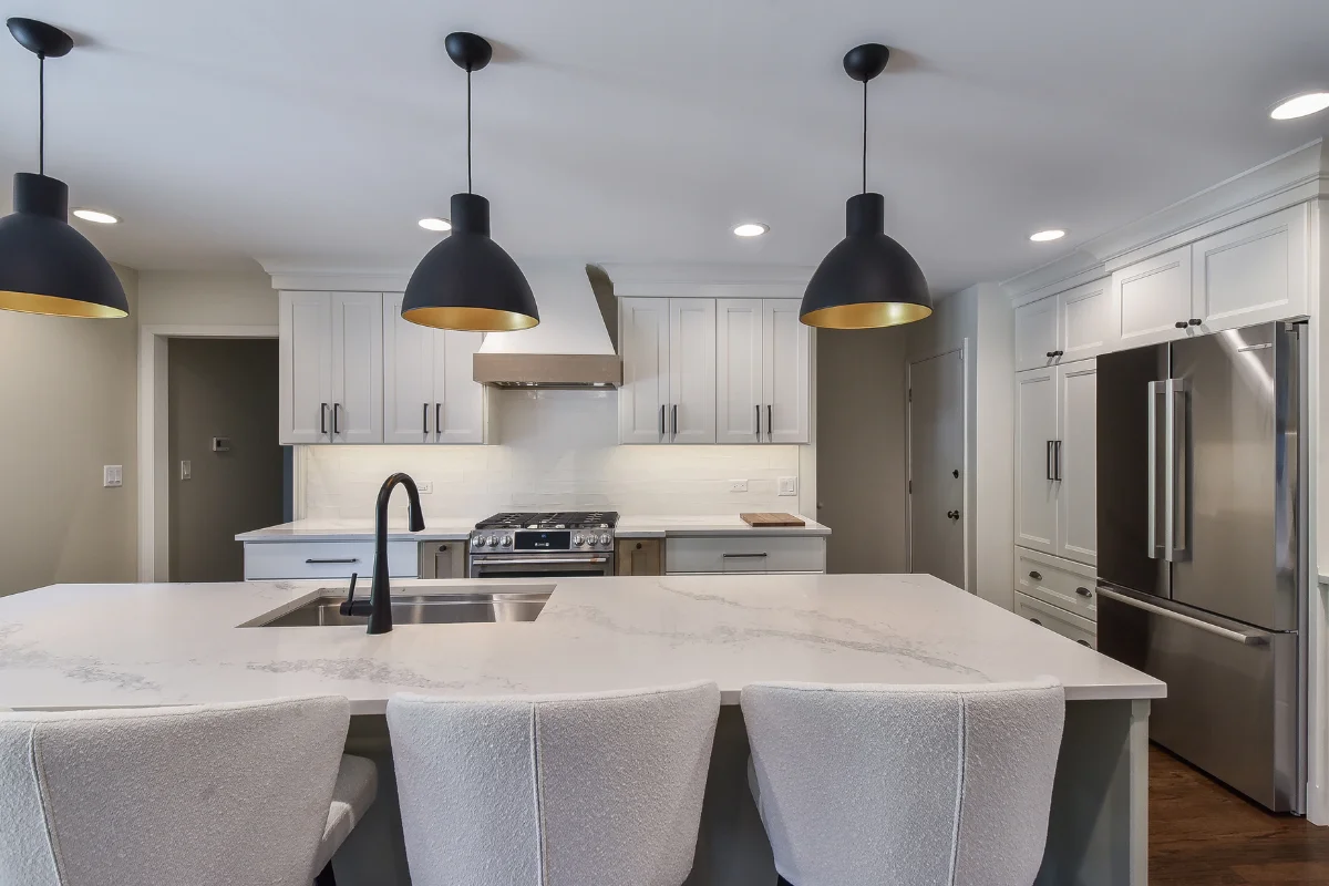 Sleek Tranquility Kitchen and Bathroom Remodel — photo 3