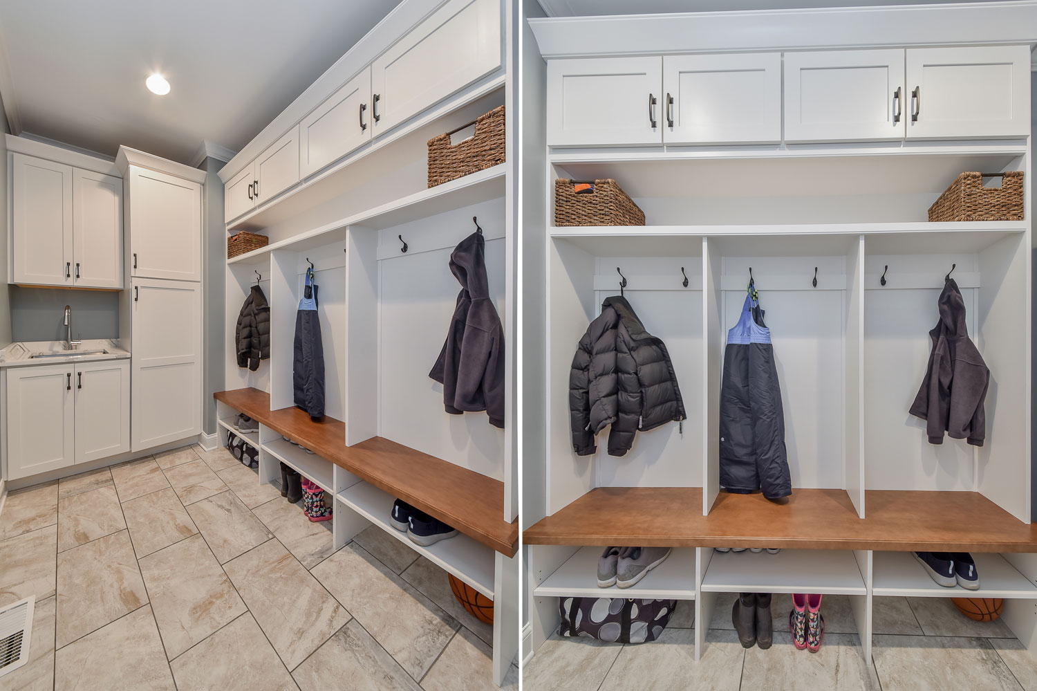Clean Country Laundry and Mudroom Remodel — photo 3