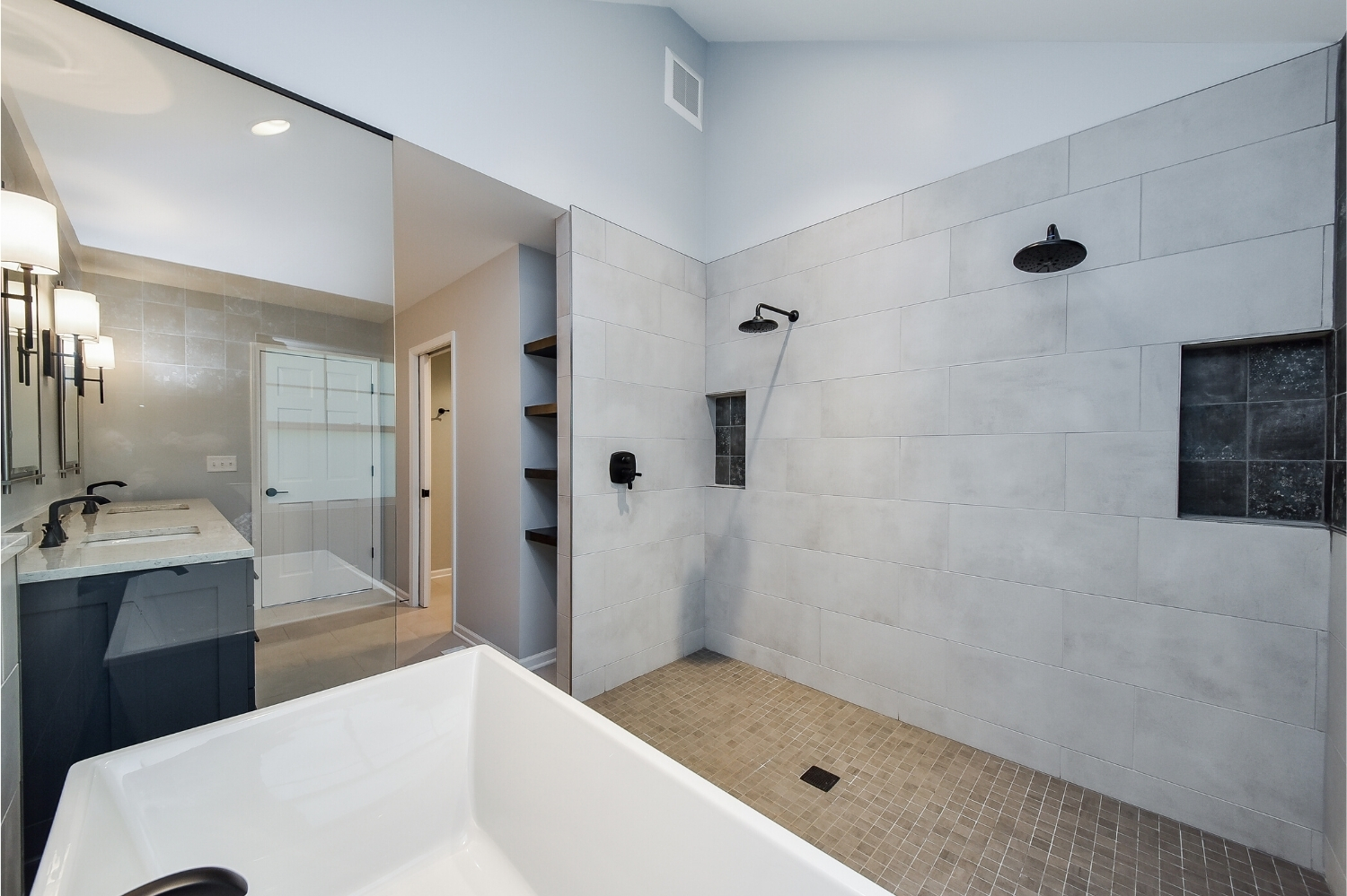Tranquilly Open Master Bath Remodel — photo 3