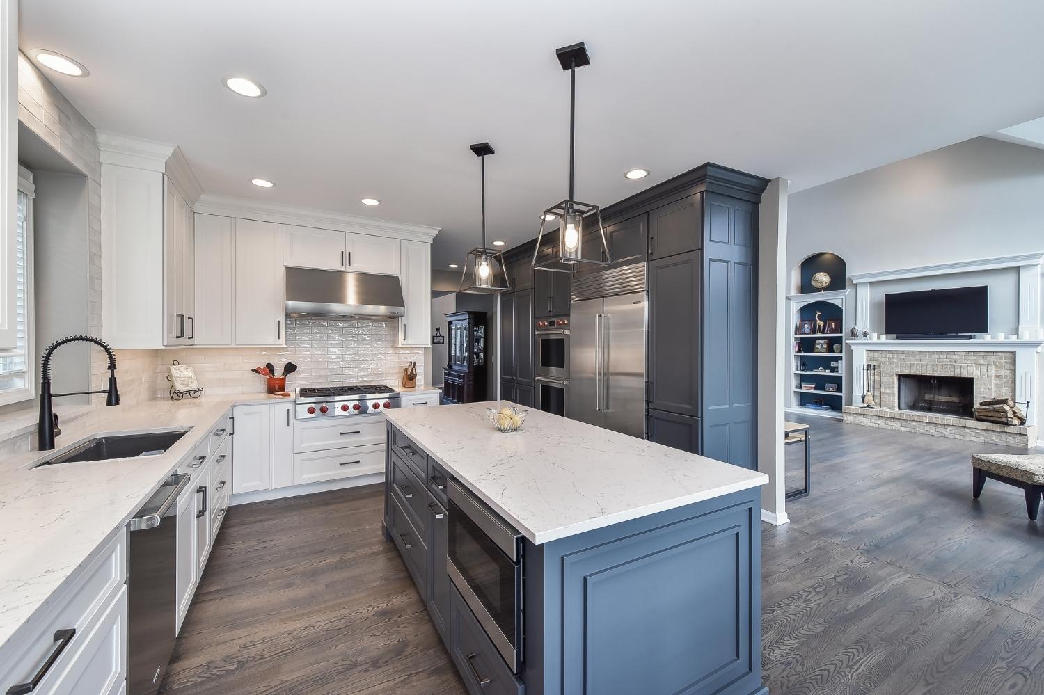 Cool Contrast Kitchen Remodel — photo 3