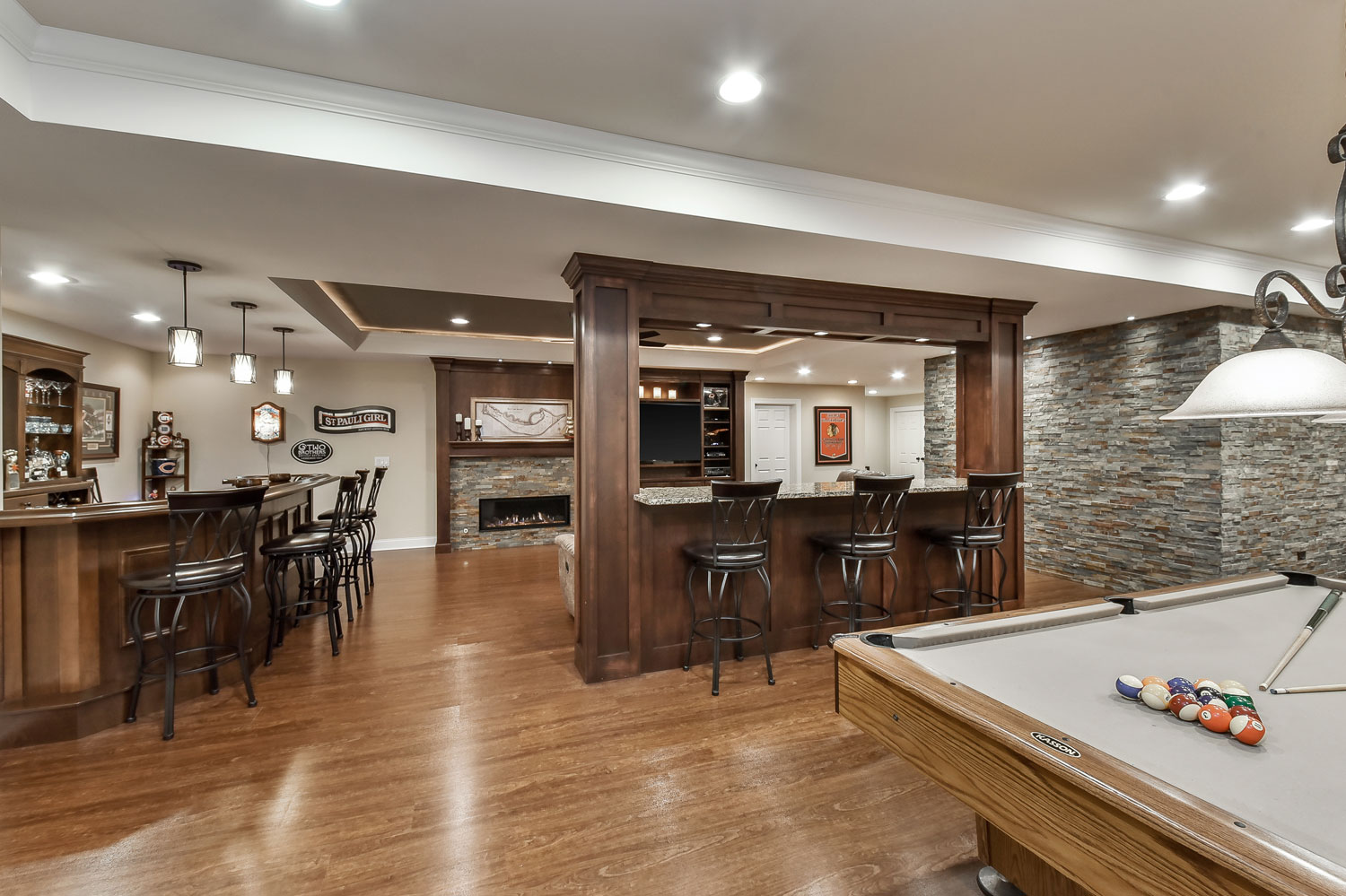 Rustic Sleek Basement Remodel — photo 3