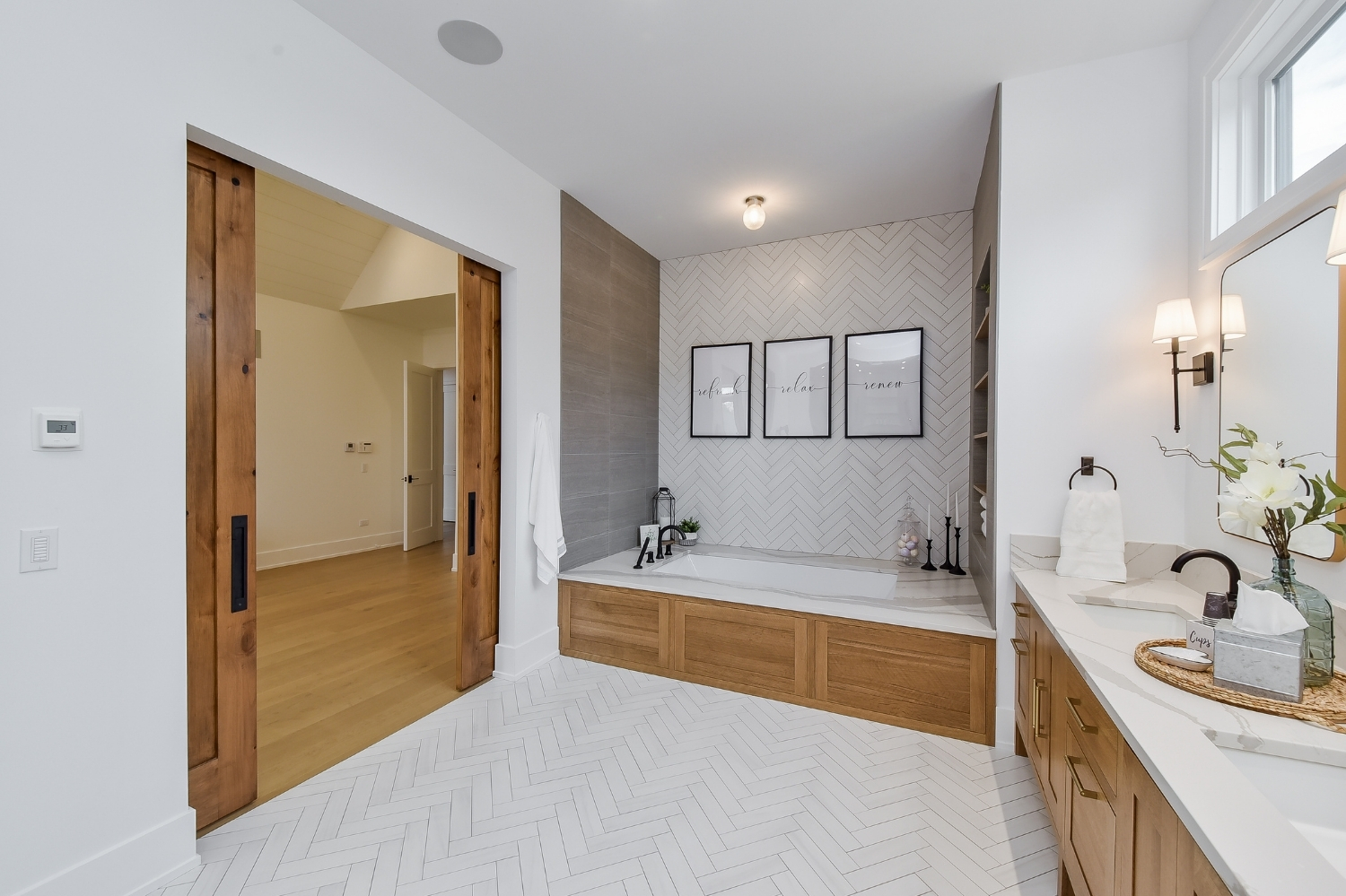 Rustic Chic Master Bath Remodel — photo 3