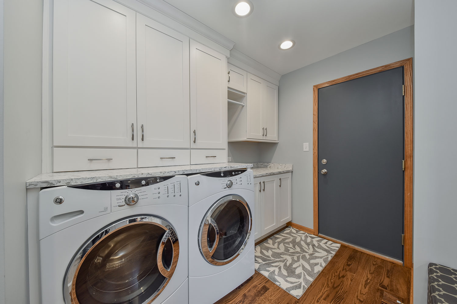 Crisp and Clean Laundry and Mudroom Remodel — photo 3