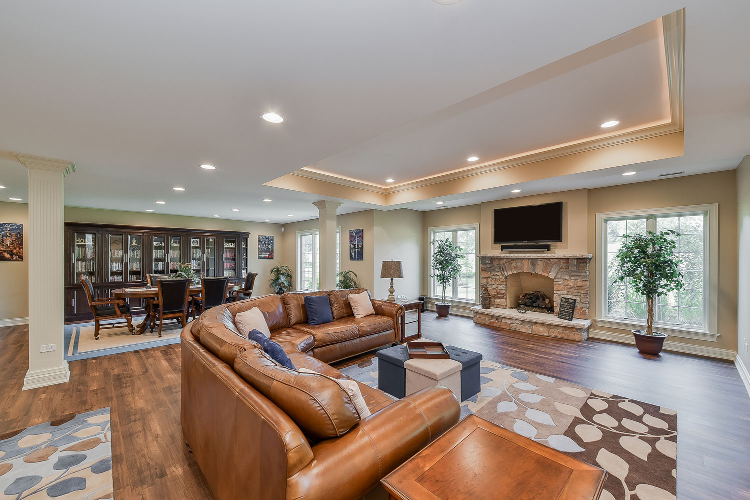 Large Scaled Basement Remodel — photo 3