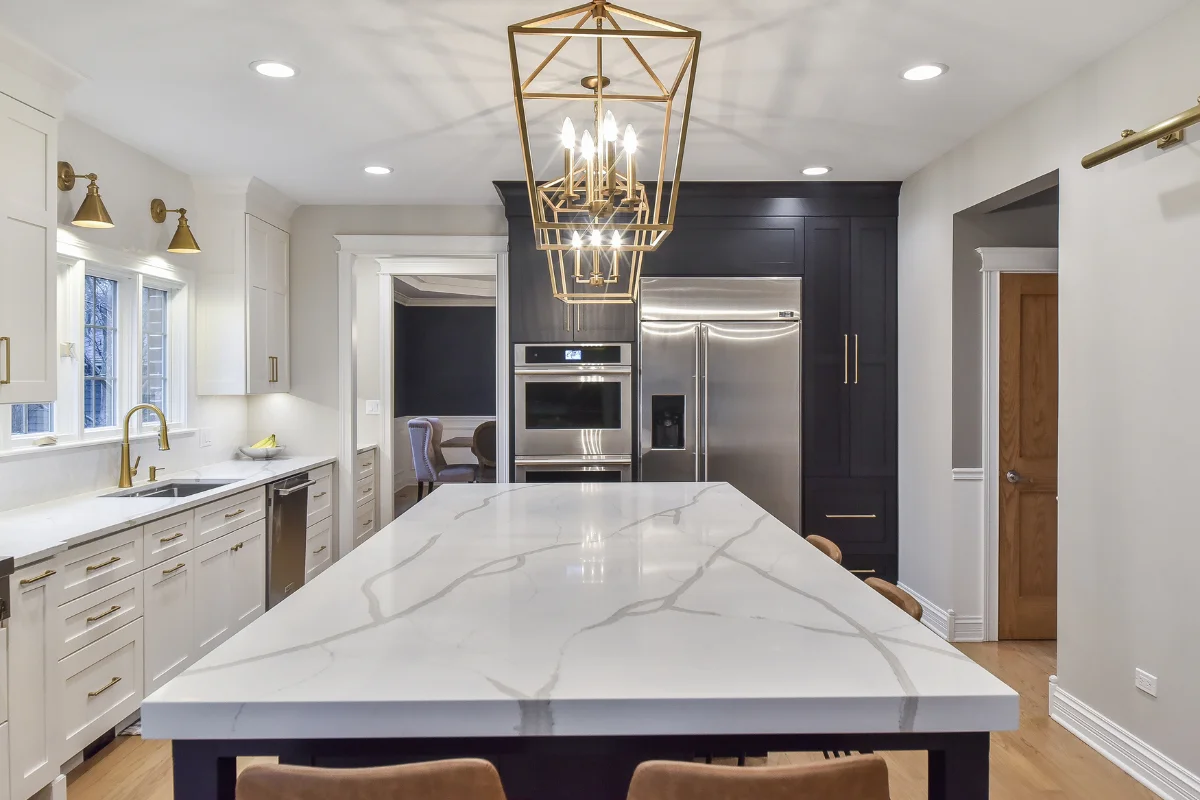 Noir Gold Kitchen Remodel — photo 3