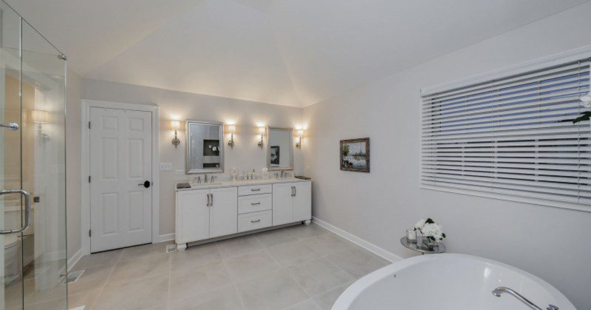 Warm Welcoming Master Bath Remodel — photo 3