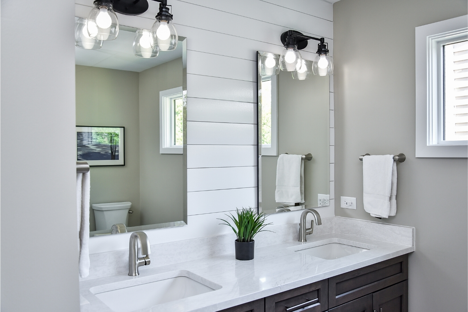 Calming Tones Master Bath Remodel — photo 3