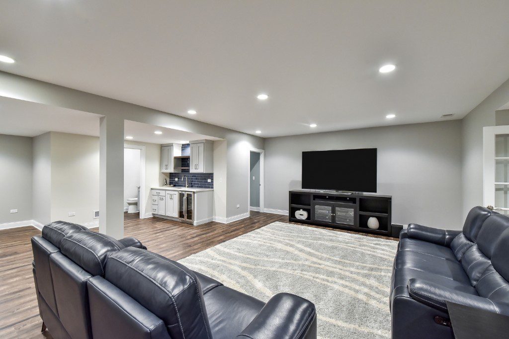 Sleek Amenities Basement Remodel — photo 3