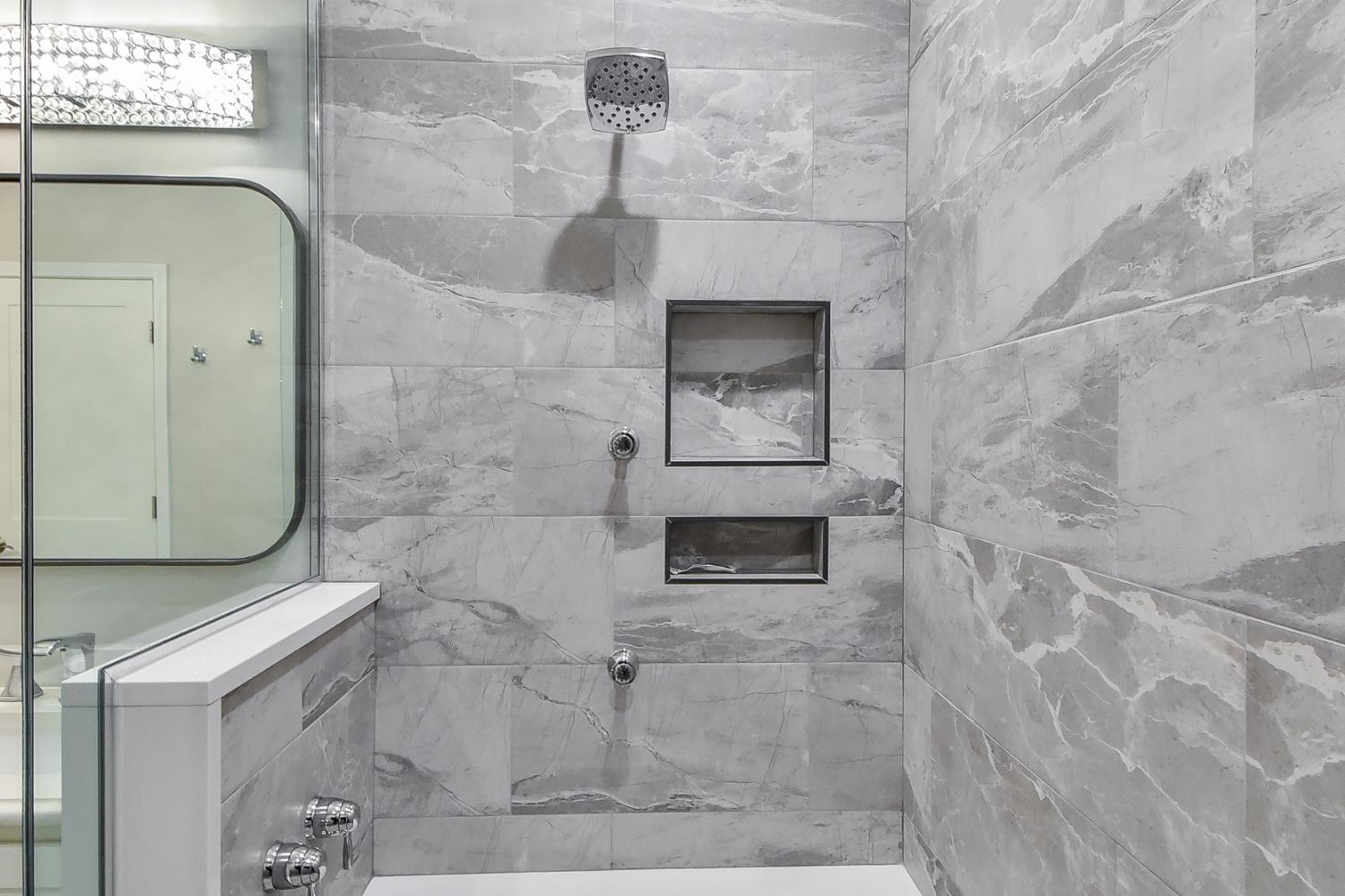 Marble and Movement Master and Powder Bath Remodel — photo 3