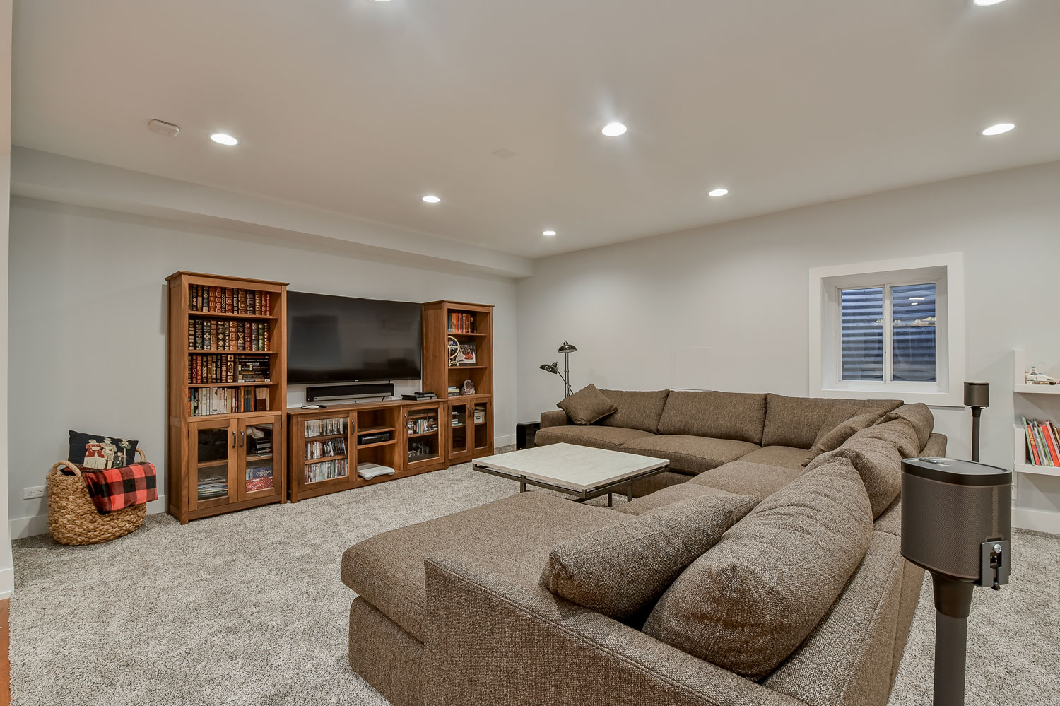 Masculine Masterpiece Basement Remodel — photo 3