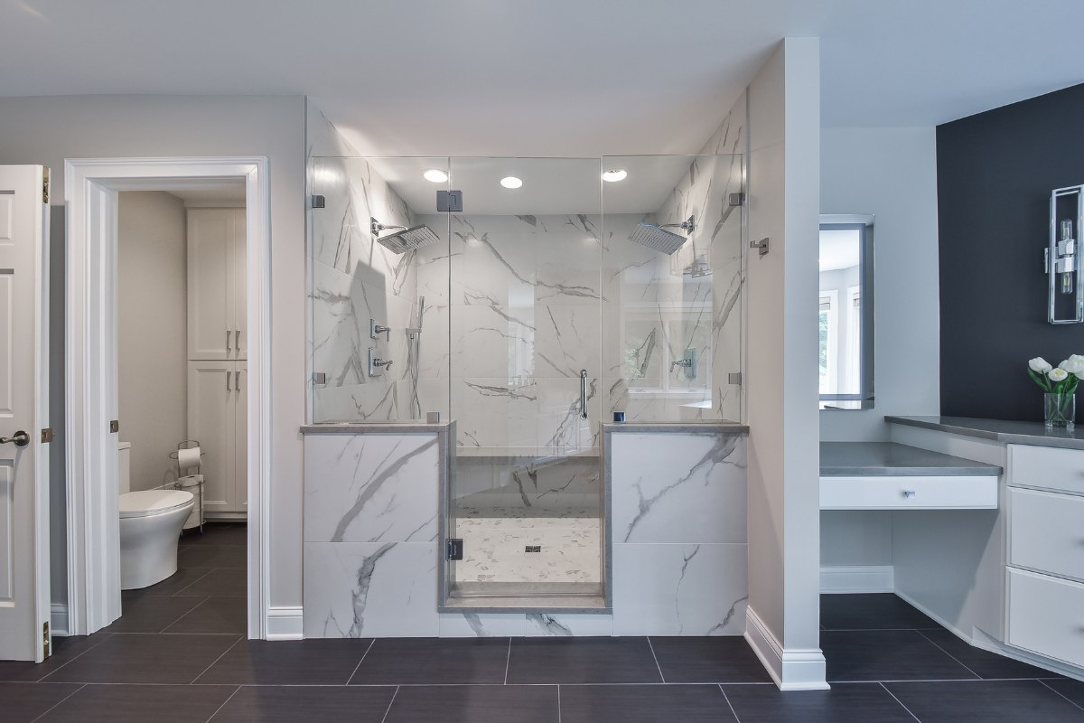 Polished Beauty Hall Bath Remodel — photo 3