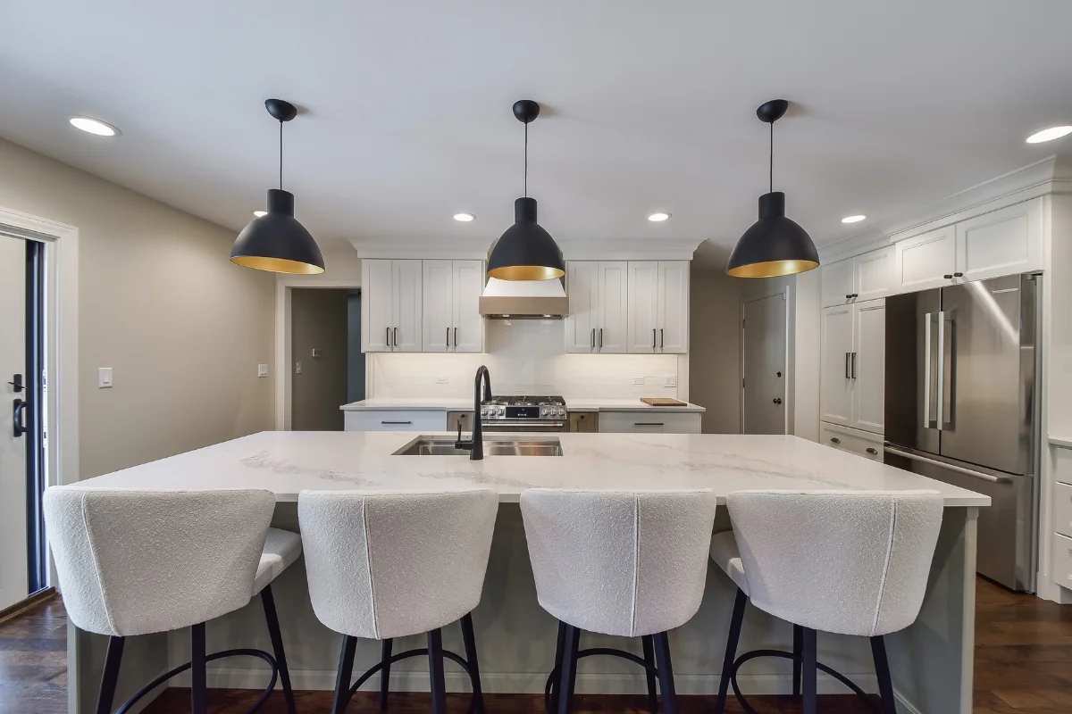 Sleek Tranquility Kitchen and Bathroom Remodel — photo 4