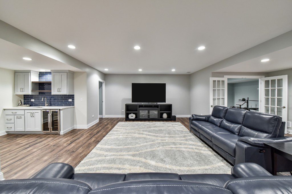 Sleek Amenities Basement Remodel — photo 4