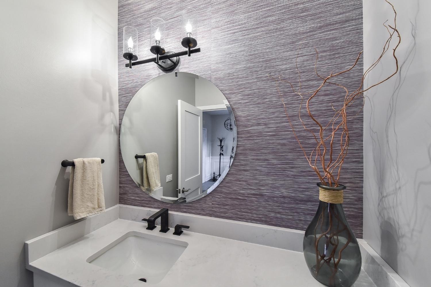 Marble and Movement Master and Powder Bath Remodel — photo 4