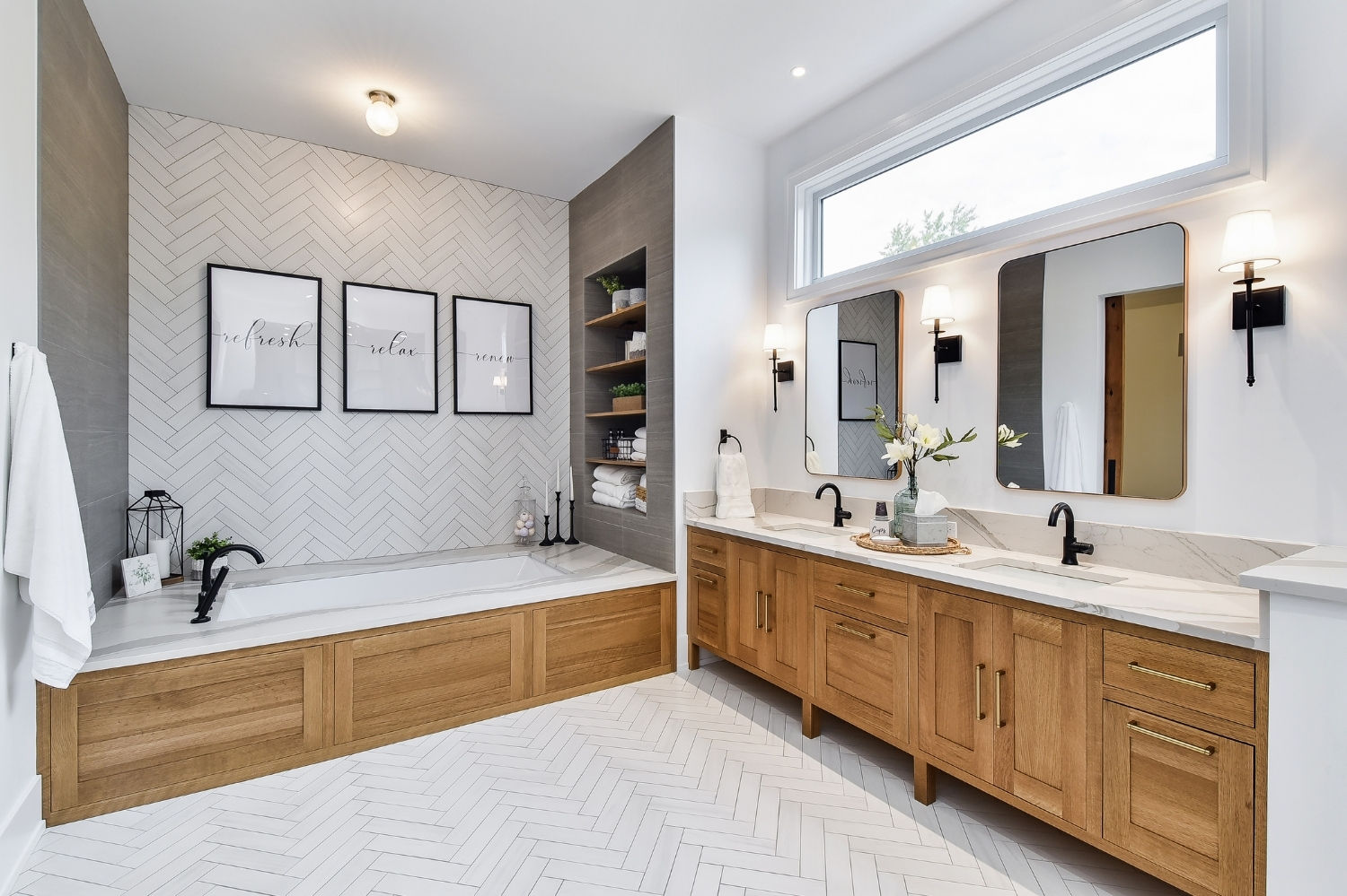 Rustic Chic Master Bath Remodel — photo 4