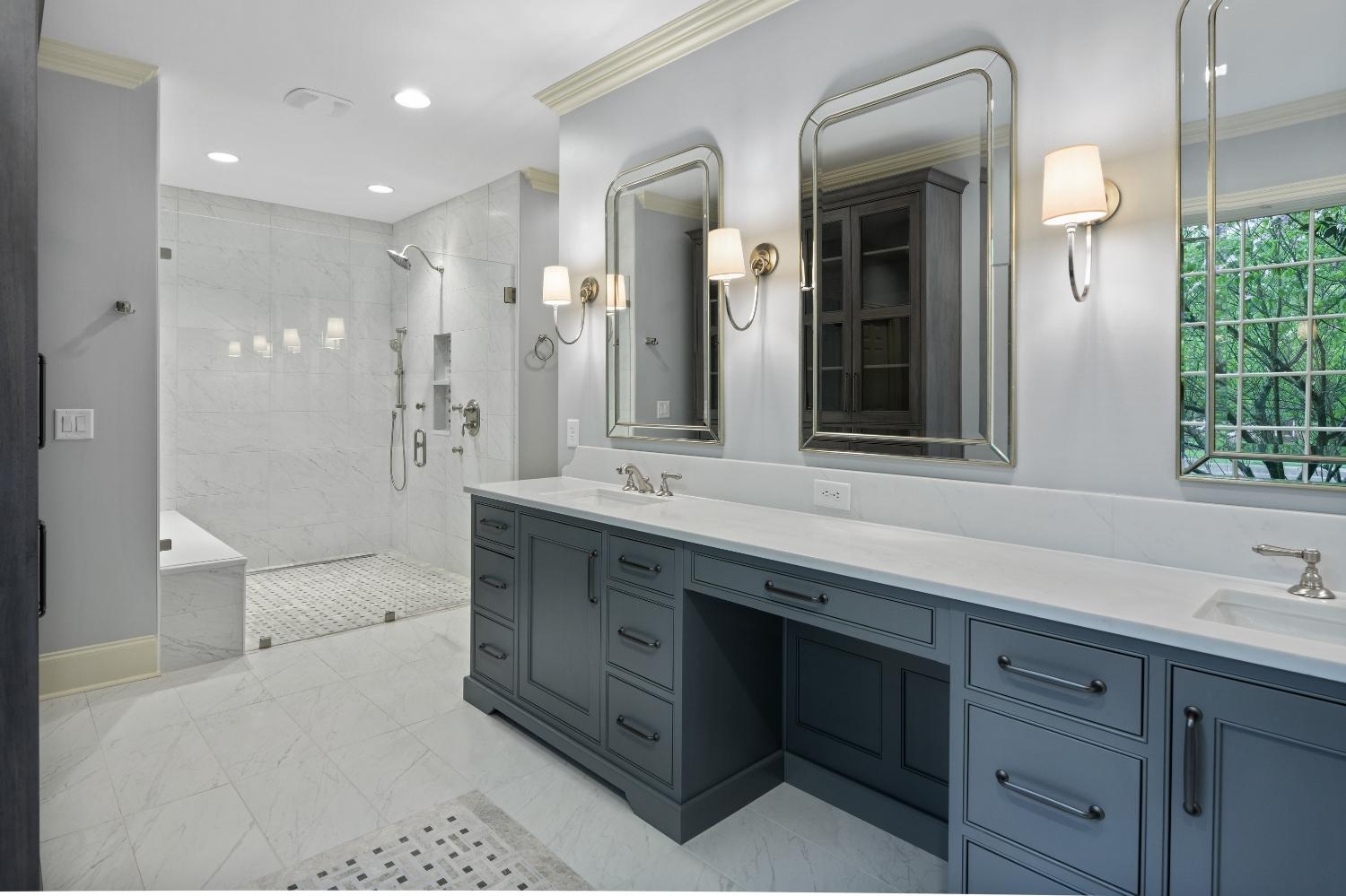 Classic Beauty Master Bath Remodel — photo 4