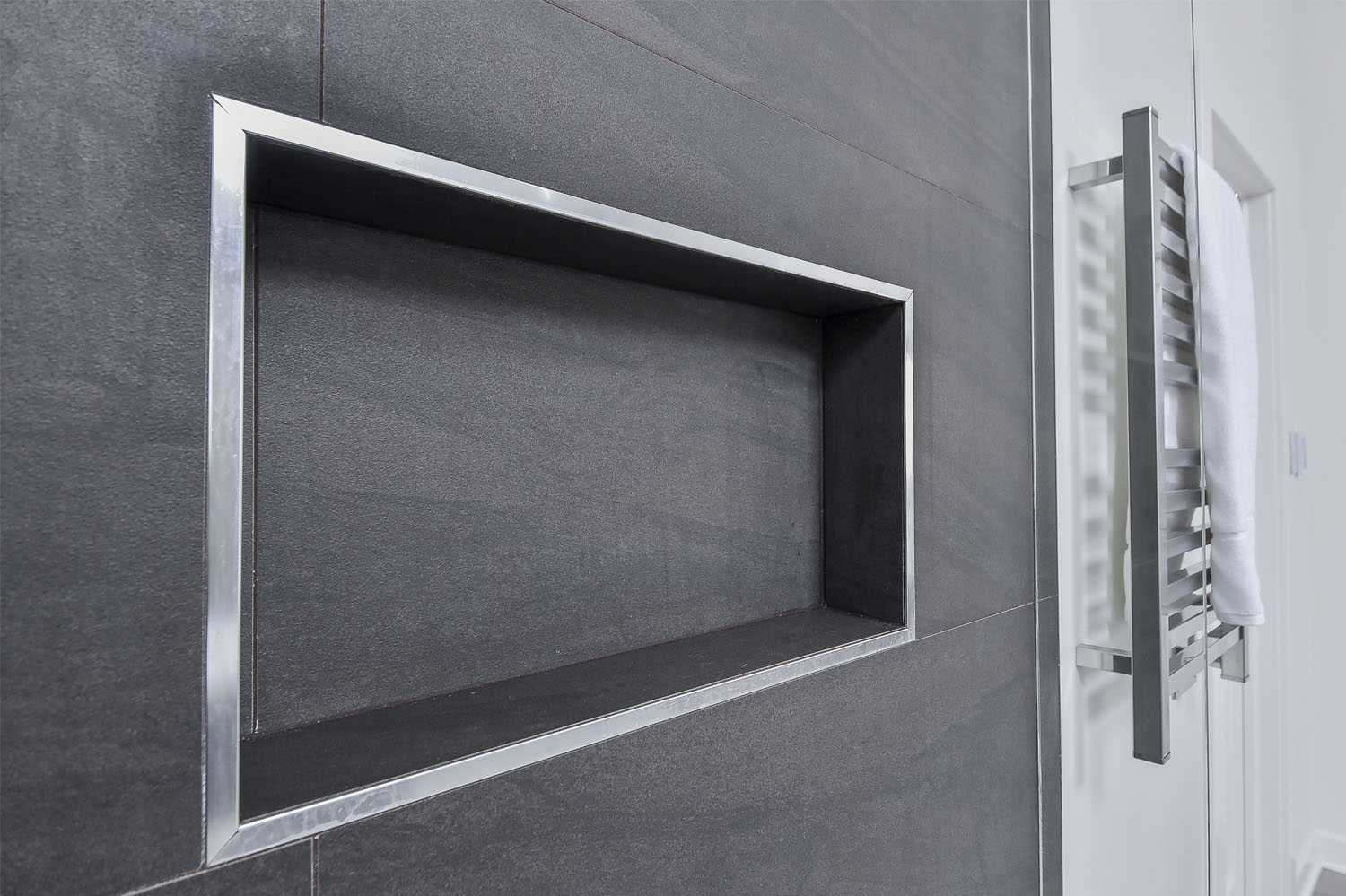Seamlessly Sharp Master Bath Remodel — photo 5