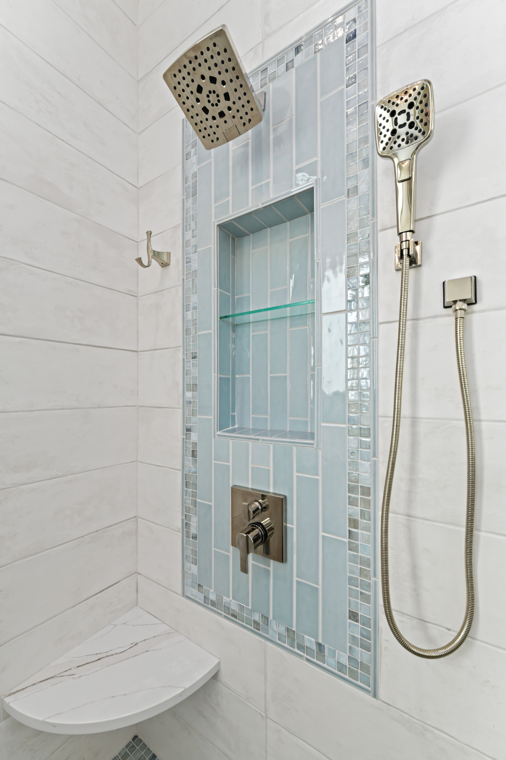 Elegant with a Twist Master Bath Remodel — photo 5