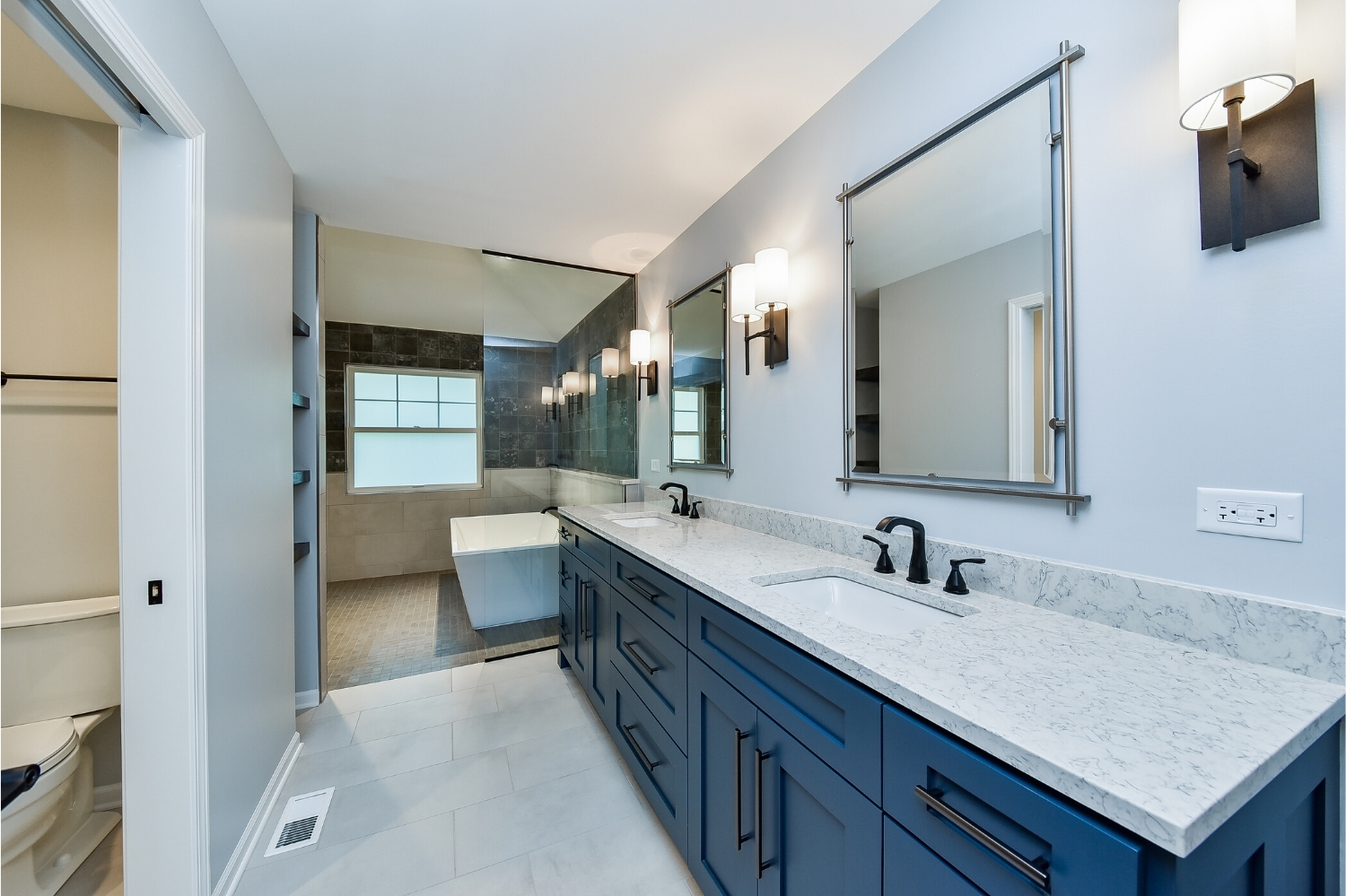 Tranquilly Open Master Bath Remodel — photo 5