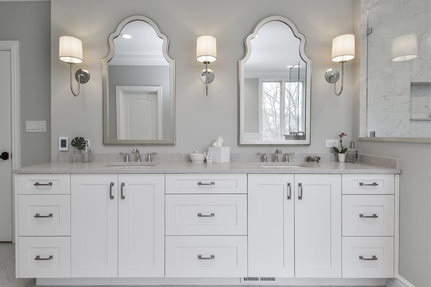 Classically Charming Master Bath Remodel — photo 5