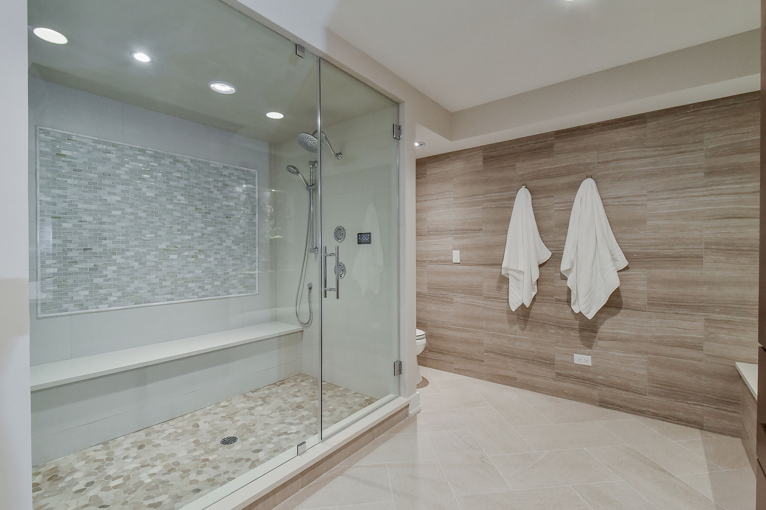 Lovingly Warm Master Bath Remodel — photo 5