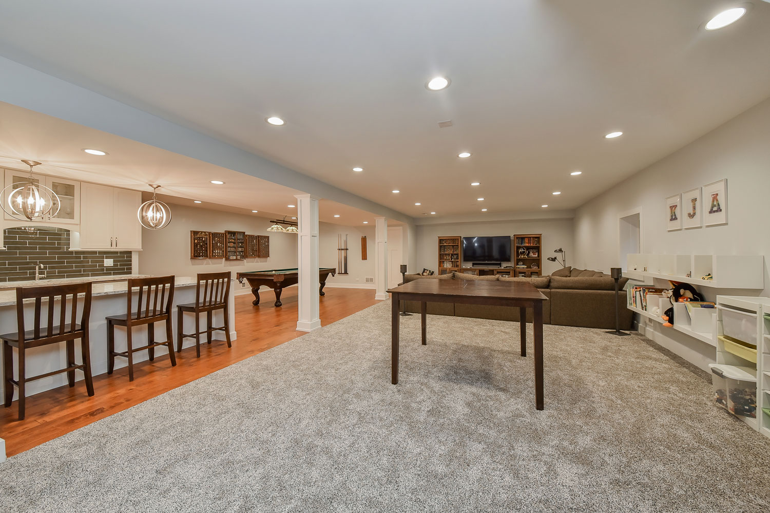 Masculine Masterpiece Basement Remodel — photo 6