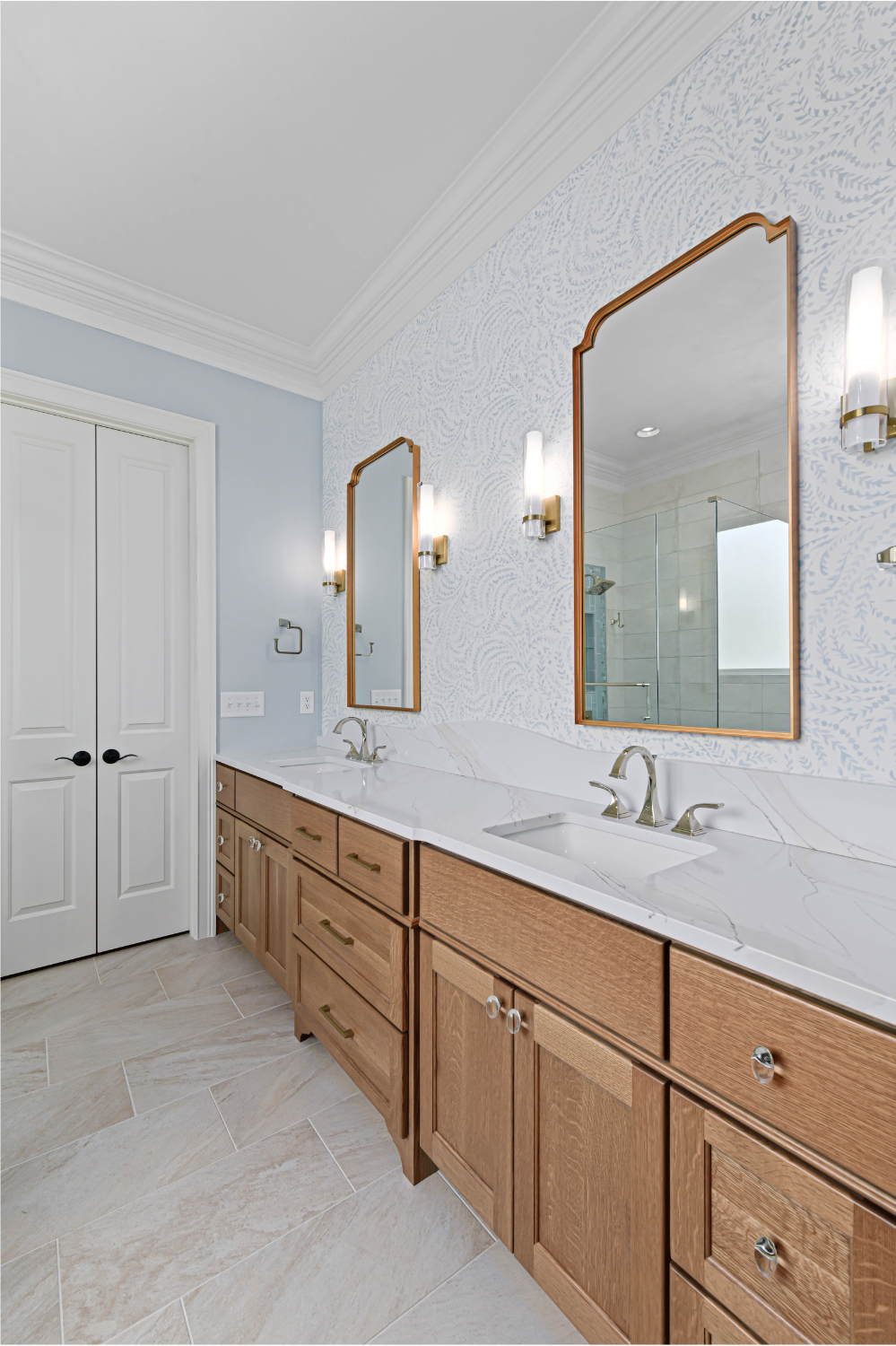 Elegant with a Twist Master Bath Remodel — photo 6