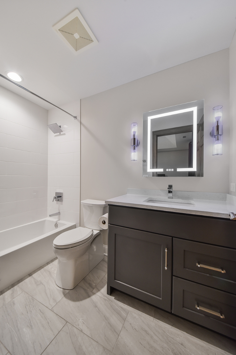 Polished Beauty Hall Bath Remodel — photo 6