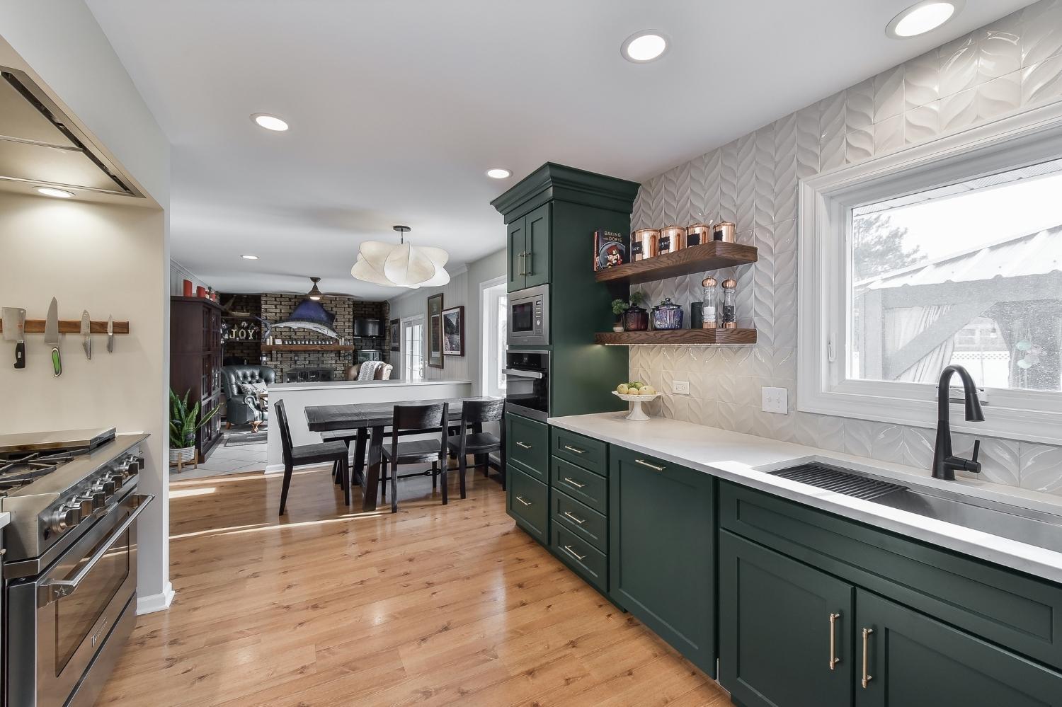Forest Retreat Galley Kitchen Remodel — photo 6