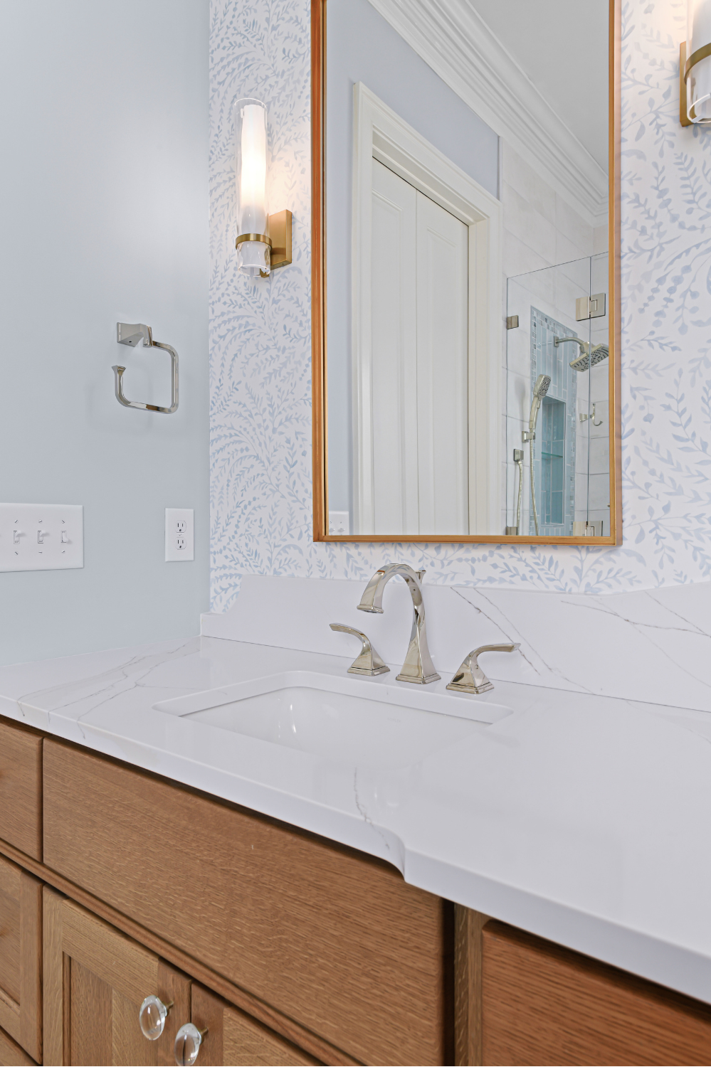 Elegant with a Twist Master Bath Remodel — photo 7