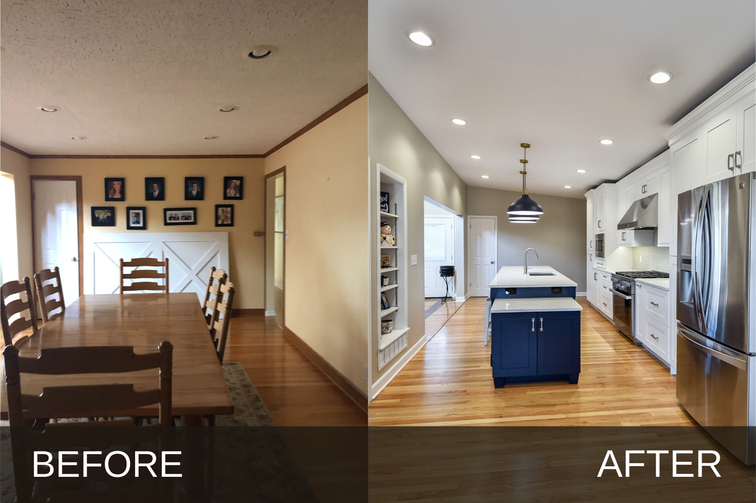 Blue Fashioned Kitchen Remodel — photo 7