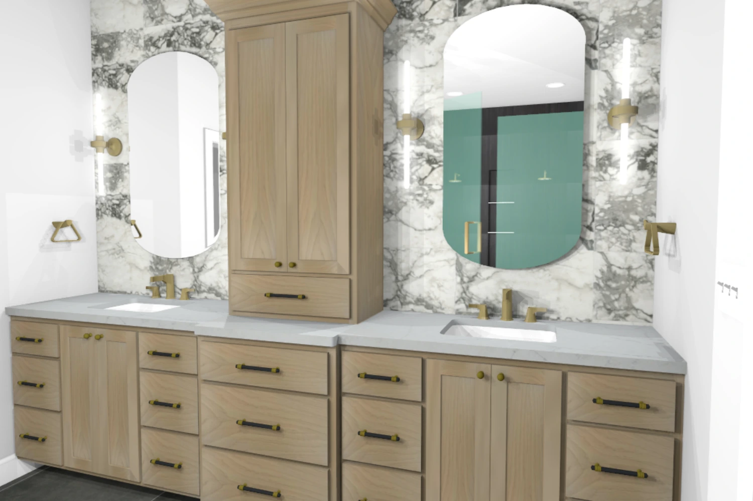 Modern Vintage Blend Whole House Remodel — photo 7