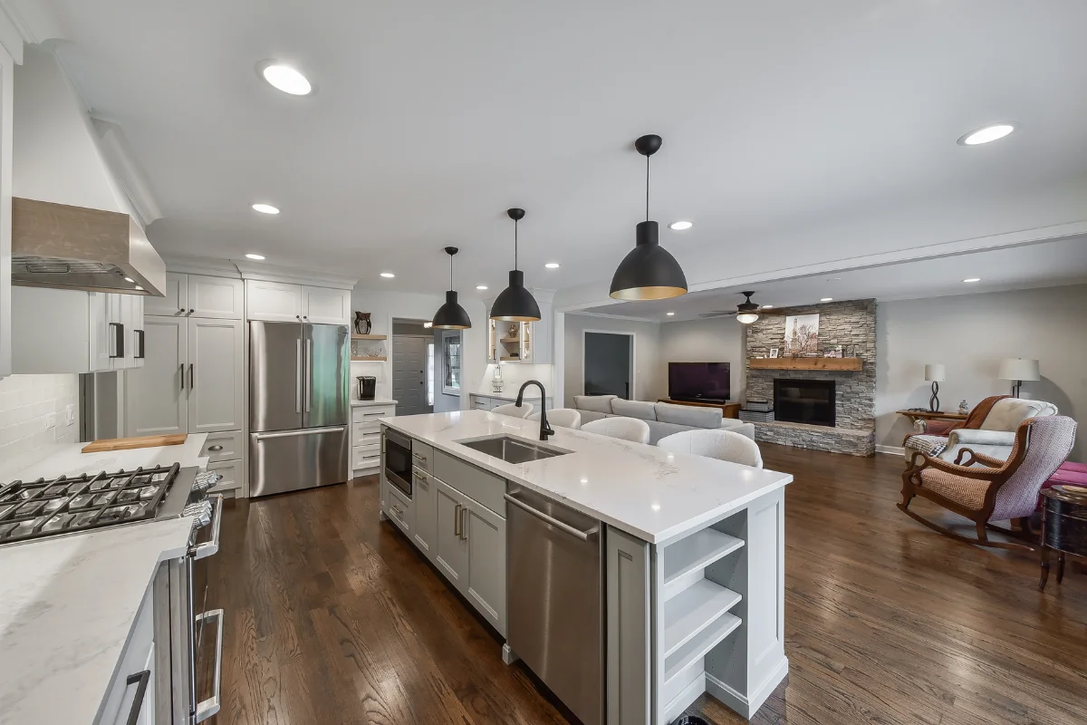 Sleek Tranquility Kitchen and Bathroom Remodel — photo 7